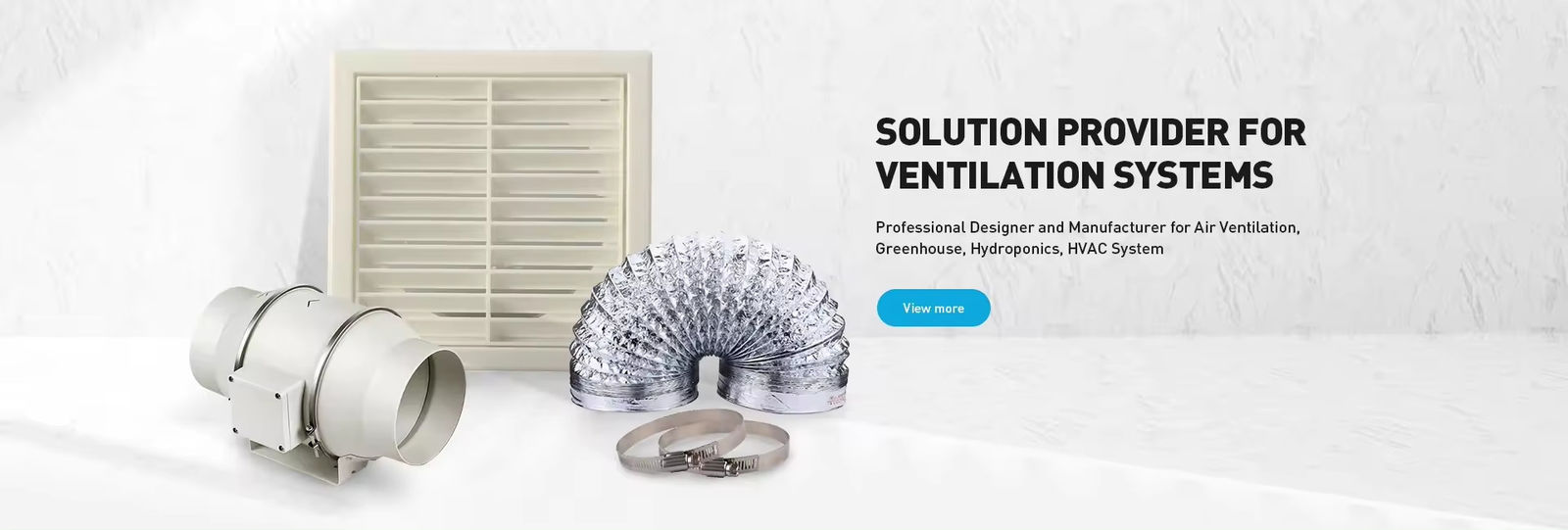 Inline ventilator met gemengde stroom