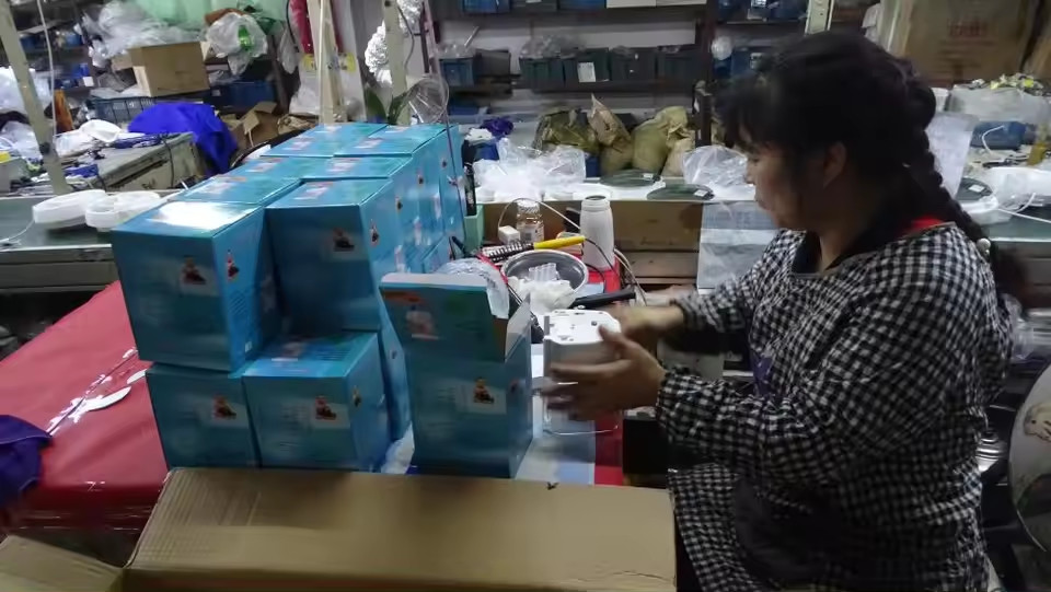ningbo aoshun electrical fabriek productielijn