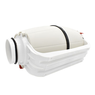 Gepersonaliseerde 6 inch 8 inch Hoogtemperatuur Ventilatie Inline Duct Fan Met Carbon Filter