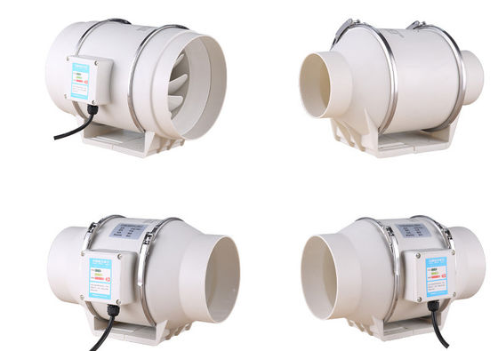 Gepersonaliseerd logo 12 Inch Duct Hvac Axial Flow Fan met snelheidsverandering OEM Support Ventilatie