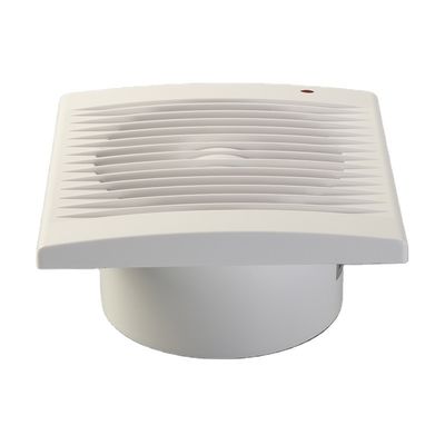 Wandmontage 6 inch Plastic vierkant ventilatie extractor ventilator voor badkamer keuken