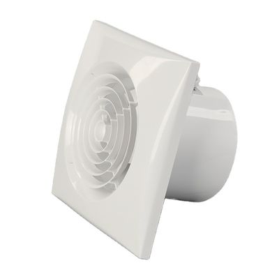 AC elektrische 6 inch badkamer wand gemonteerd Louver Axial Air Extractor ventilator in wit/zwart