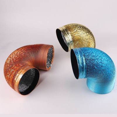 Flexible duct for exhaust fan Semi-rigid Soft Double Single Layer AU Standard Wit