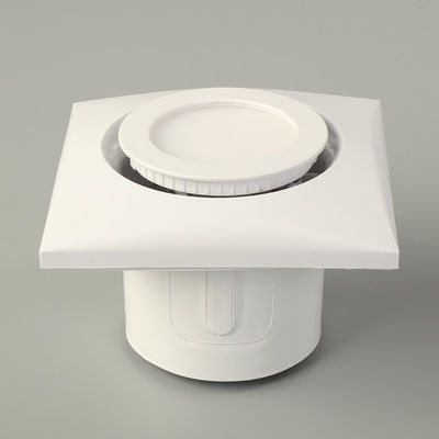 SAA-certificering LED-ventilatie ABS-plastic ronde diffuser kegelrooster centrifuge ventilator