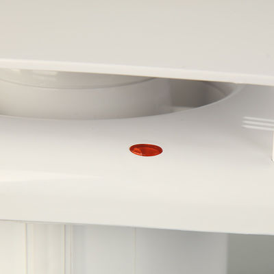 Centrifugal Blade Badkamertype Vierkante luchtzuigventilator in wit ABS plastic materiaal