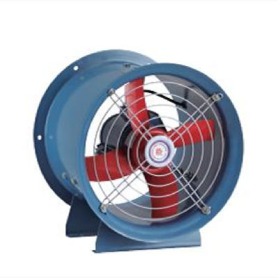 162-252 Luchthoeveelheid 12' Draagbare elektrische stofventilator voor industriële stofverwijdering