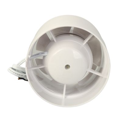 Wandventilator 100 mm 200 mm Laag geluidsopname Inline Duct Ventilator Met EU Plug Montage Wandventilator
