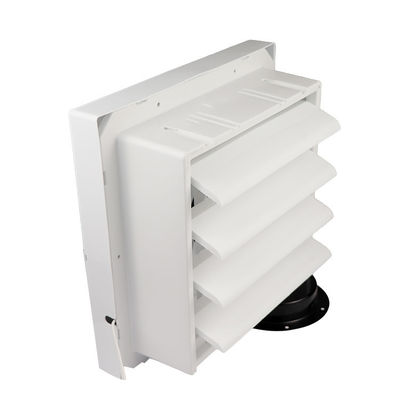 Muurmontage 8 inch Volmetalen badkamer ventilatie Plafond Afluchter ventilator met leidingen