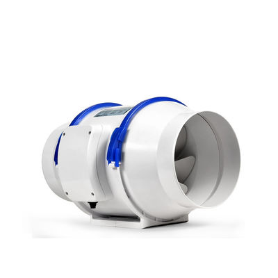OEM ondersteund 110V/220V EC Motor Silent 4 &quot;inch Inline Duct Fan met snelheidsregelaar