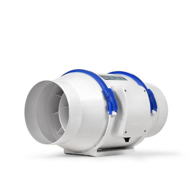 OEM ondersteund 110V/220V EC Motor Silent 4 &quot;inch Inline Duct Fan met snelheidsregelaar