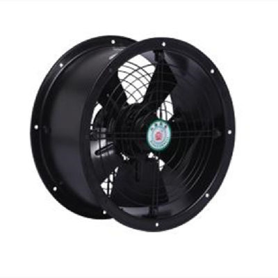 Elektrische groenhouten ventilatieventilator met LED-licht