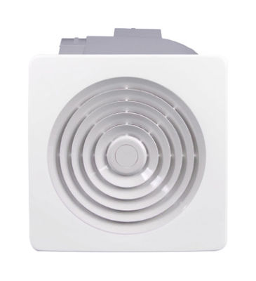 120V witte lamellen ronde plafonduitlaat stille ventilatie ventilatoren met aangepast logo