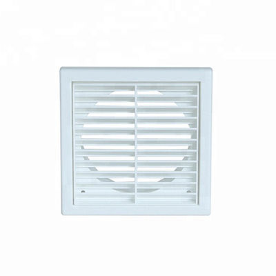 Airconditioning Dubbele afbuiging Plastic ventilatie diffuser met uitlaat ventilator grills