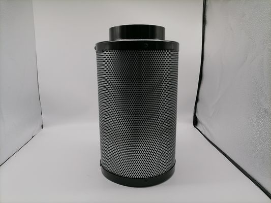 Roestvrij staal Hydroponics Indoor Plants Carbon Air Filter voor 4-12 inch Grow Tents