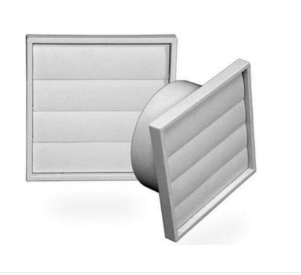 Gepersonaliseerde vierkante rooster voor luchtextractor ventilator Accessoires Witte luchtextractor ventilator