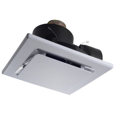Witte ronde plafonduitlaat met stille ventilatieventilatoren en mixflow-inlineventilator