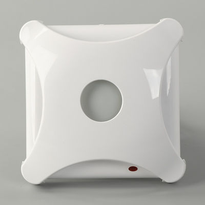Plastic Blade 6 Inch 220V Silent Badkamer Hoog snelheidsventilatie ventilator met LED Light Air Extractor ventilator
