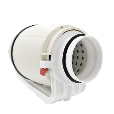 Plastic 4 5 6 8 inch Low Noise Extractor Axial Mixed Airflow Inline Duct Hydroponic Grow Tent Customization Fan