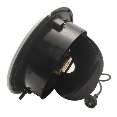 5. OEM/ODM Ronde plafond gemonteerde plastic badkamerluchtzuiger ventilator voor voedsel en drank