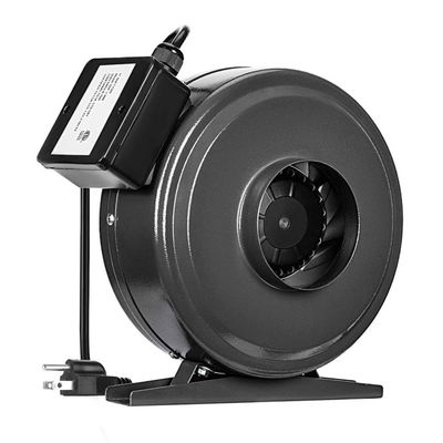 AC-elektrische stroomtype 4' 6' 8' Hydroponische inline-kanalventilator met centrifugele vormgeving