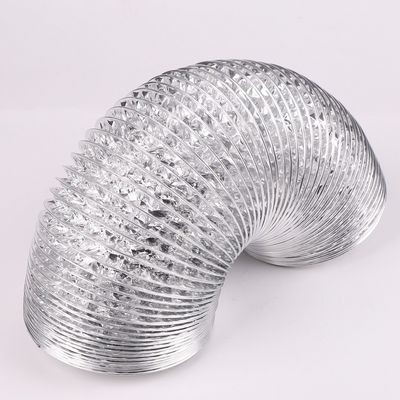 Aluminiumfolie Airconditioning Flexibele ventilatiekanal met online technische ondersteuning