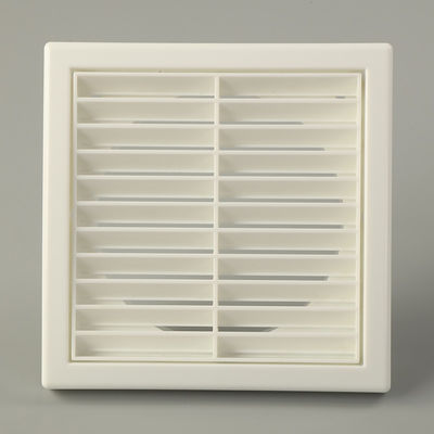 Plafond Plastic uitlaatluchtkanaal Luchtluchtspuit Diffuser Covers Ventilatie Axial Flow Fan Wit