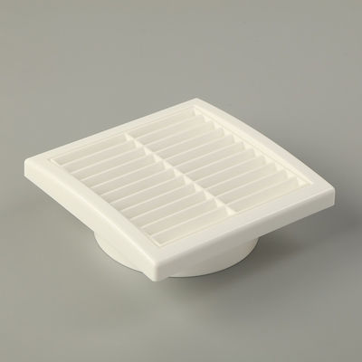 Plafond Plastic uitlaatluchtkanaal Luchtluchtspuit Diffuser Covers Ventilatie Axial Flow Fan Wit