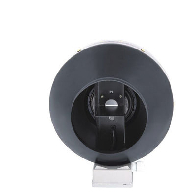 Gepersonaliseerd logo 4 inch axiale stroomventilator voor inline luchtventilatie in cirkelvormige leidingen