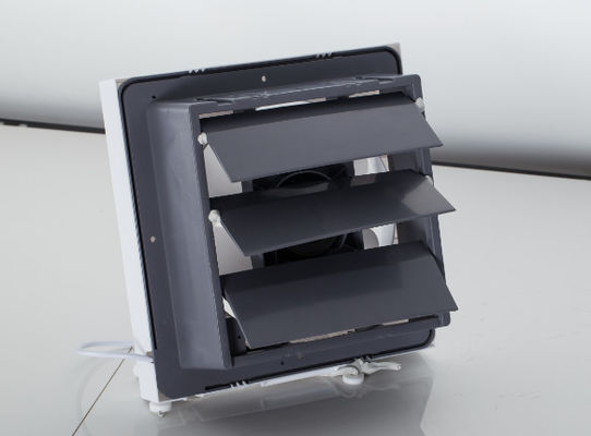 Massaproductie 6 inch witte plastic vierkant uitlaatventilator voor badkamerventilatie