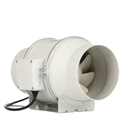Stil en duurzaam twee snelheid gemengde stroom inline duct ventilator voor weerbestendige HVAC-systeem
