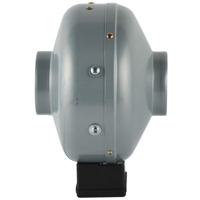 4 inch ventilatie Inline cirkelvormige centrifuge ventilatoren in wit voor lucht hoeveelheid 162-252