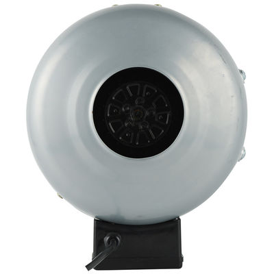 4 inch ventilatie Inline cirkelvormige centrifuge ventilatoren in wit voor lucht hoeveelheid 162-252