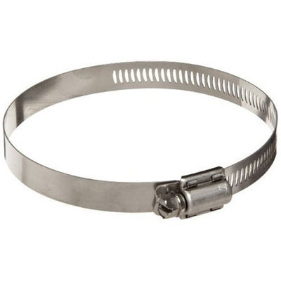 6 inch slangklem verstelbaar 304 roestvrij staal buisklemmen met worm gear 23-65