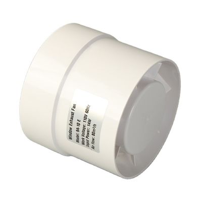 100mm125mm Badkamer extractor AC Wandventilator Aixal Ventilator Dual Ball Bearing Air Extractor Ventilator