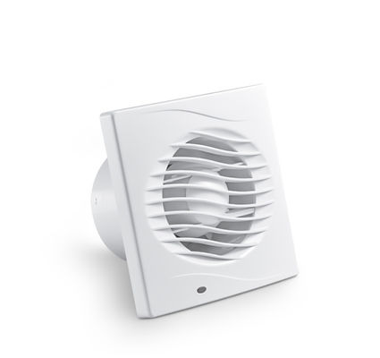 High CFM Silent Mini 4 inch Inline Centrifugal Fan met aangepast logo Plastic Metal