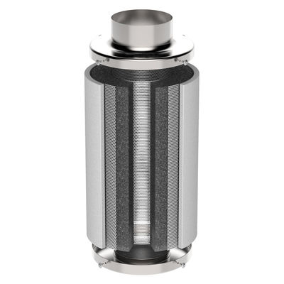 HEPA- en houtskoolkoelkastkoolfilter voor hydroponische luchtzuivering 1,5 kg