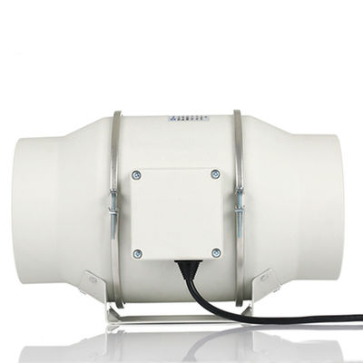 Mechanische levensduur 3 jaar Mixed-Flow 2 Speed Inline Duct Extractor Ventilator voor hydroponische groeisystemen