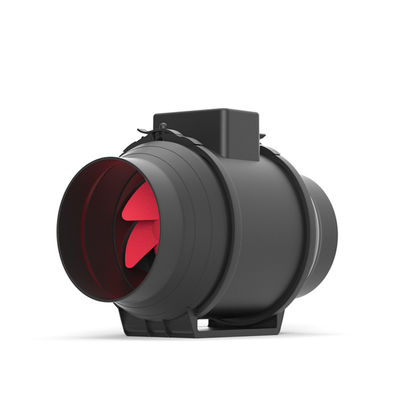 Mechanische levensduur 3 jaar Mixed-Flow 2 Speed Inline Duct Extractor Ventilator voor hydroponische groeisystemen