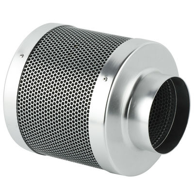 Gepersonaliseerd logo 6&quot; 8&quot; 10&quot; 12&quot; Inline ventilator ventilatiesysteem Koolstoffilter voor luchtstroom