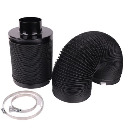 Gepersonaliseerd logo 6&quot; 8&quot; 10&quot; 12&quot; Inline ventilator ventilatiesysteem Koolstoffilter voor luchtstroom
