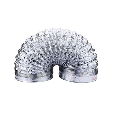 120V Spanning Plastic Flexible Aluminium Duct Hose voor Hoogtemperatuur Luchtventilatie