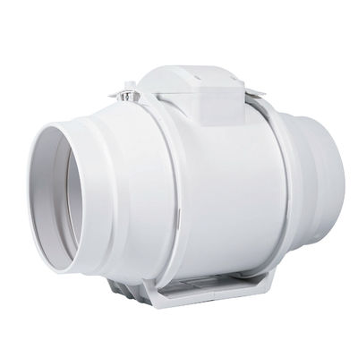 Hydroponische groeisystemen Hf Inline Extractor Fan met gecontroleerd ontwerp in zwart