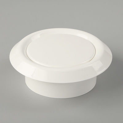 Home Luchtcirculatie Muurmontage Mix Flow Inline Fan met ABS Plastic Ronde Luchtgril