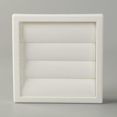 100-200 mm Plastic ABS PC Ventilatie Elektrische lucht zwaartekracht Vaste Louvre Square Grille