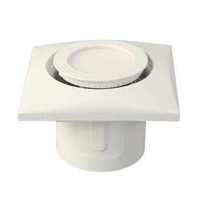 Wandgebouwde ventilatieventilator voor kleine en stille badkamer