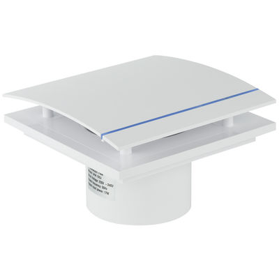 Wandgebouwde asstroomventilator voor uitlaatventilatie van badkamerrook Cfm-extractor