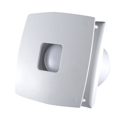 Plastic stil badkamer ventilatie met LED licht Muur gemonteerde luchtzuiger ventilator 240V