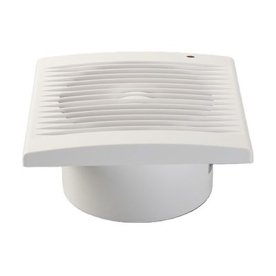 2. OEM/ODM Gemaakt van plastic 4 6 Inch Square Ventilatie Keuken Uitlaatventilator met LED-licht