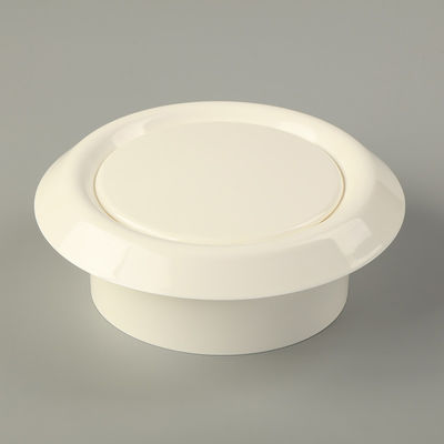 Witte 100 mm hydroponische inline ventilator voor hoge snelheid mix stroom ventilatie in groei tenten