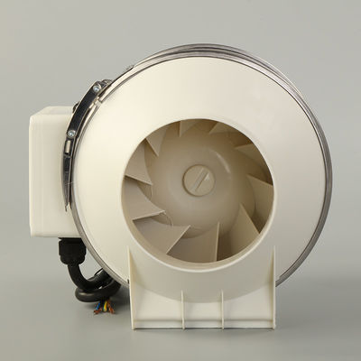 Wandmontage met gemengde stroom inline ventilator met variabele snelheidsregelaar 100 mm 240 V